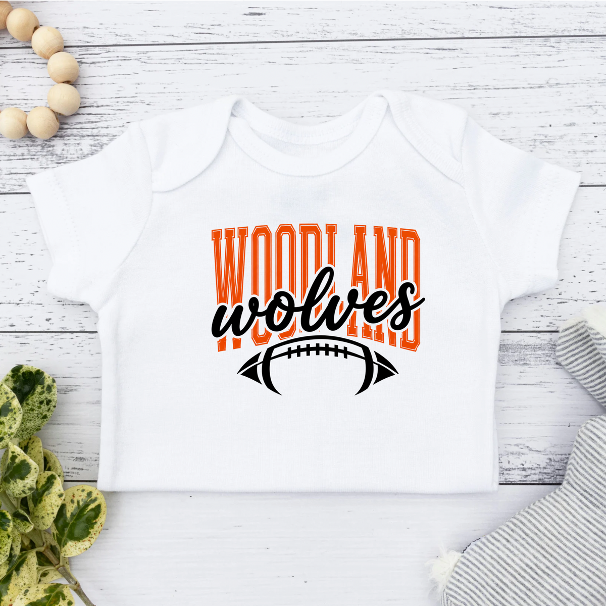Woodland Wolves Bodysuit